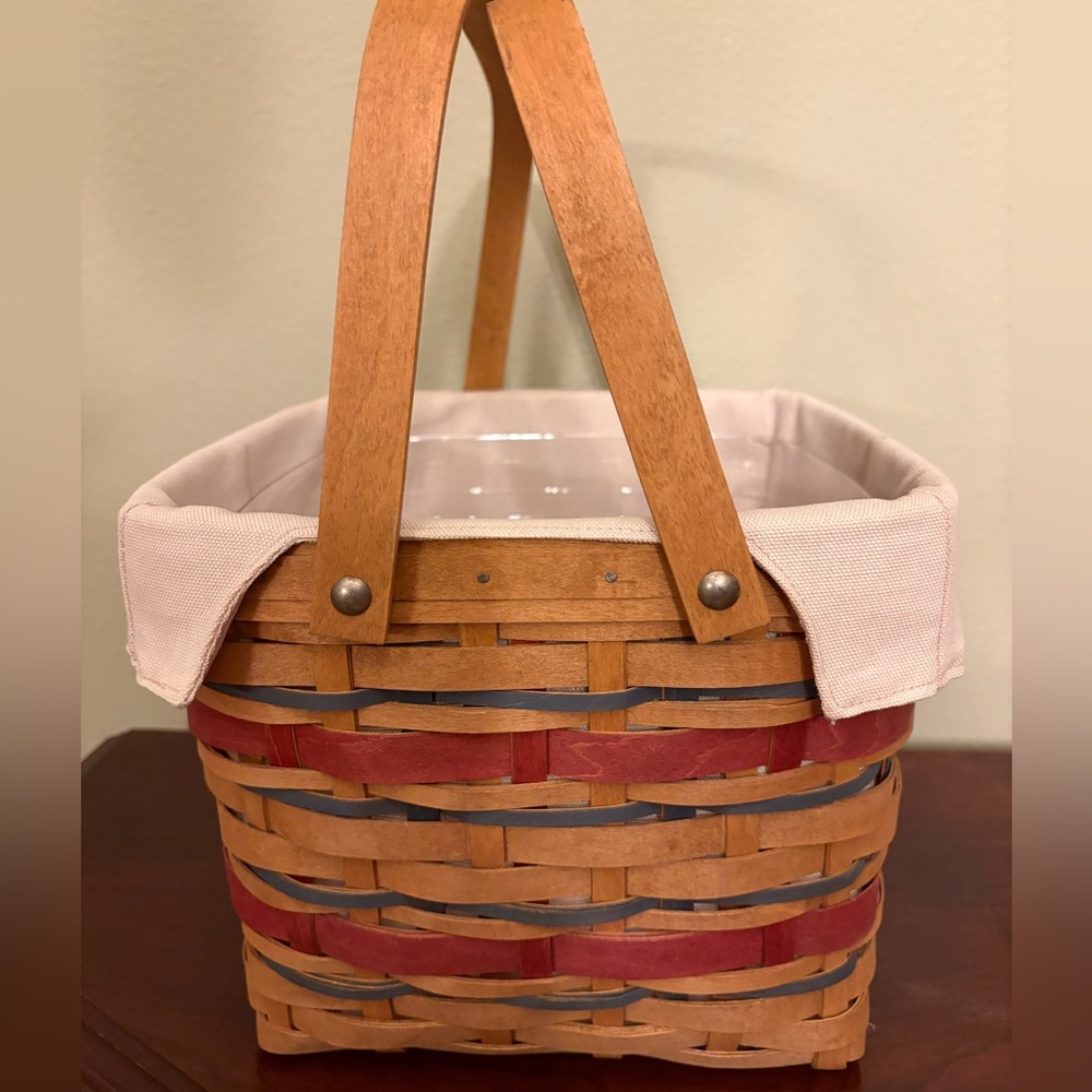 Longaberger 2007 American Collection Picnic Tote Basket